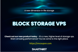 SmartHost – Block Storage VPS Promo from $2.95/month