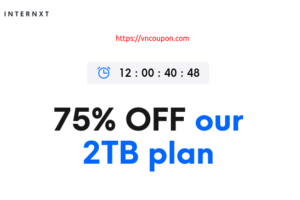 Internxt – LIFETIME Cloud Storage plans with 75% off on 2TB plan