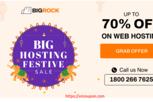 [Festival Sale 2023] Big Rock – 75% Off Shared Hosting