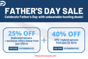 [Father’s Day Sale] DediPath –  40% Off VPS From $2.10/month – Dedicated Server Deals From Just $30/month