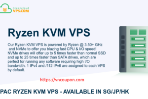 GreenCloud – KVM VPS Offers with EPYC Gen2 & NVMe from $15/year