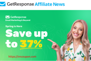[Spring 2024 Sale] GetResponse – Get up to 37%  Email Marketing Services