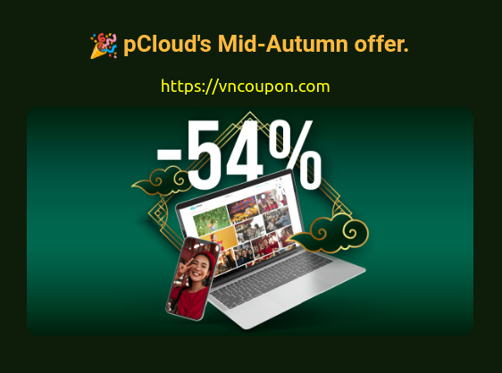 [Mid-Autumn Sale] pCloud – 54% OFF on Cloud Storage Lifetime Plans!