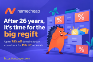 Namecheap Birthday Sale 2026: Up to 79% Off Domains