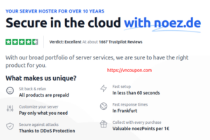 noez.de – Dedicated Server promo only €29/month + VPS from €1.29/month in Frankfurt, Germany