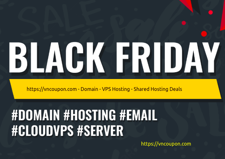 [Black Friday 2023] List of all VPS Hosting & Domain Coupons!