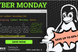 [Cyber Monday 2023] Cyber Deals at The Linux Foundation – Up to 65% off our huge training catalog, and a FREE GIFT with EVERY PURCHASE