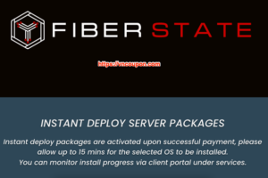FiberState Biggest Sale – Special Dedicated Servers from $49.95/month