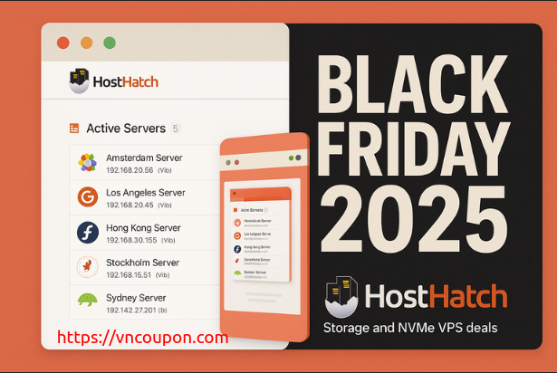 [Black Friday 2025] HostHatch – Storage and NVMe VPS deals