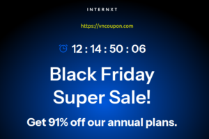 [Black Friday 2023] Internxt – 91% off all annual cloud storage plans.