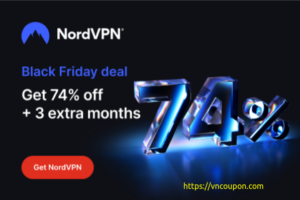 NordVPN Black Friday 2024 Deal – 74% off + 3 months FREE!