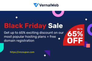 [Black Friday 2023] VernalWeb – 65% Off Web Hosting + Free domain