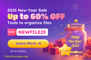 [New Year 2025] EaseUS – Up to 60% off File Management Tools