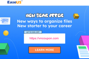[New Year 2024] EaseUS – Up to 50% OFF Apps
