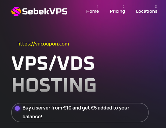SebekVPS – Germany KVM VPS Sale from €1.3/month – 35% Promo Code