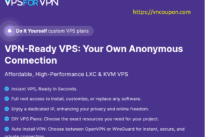 VPSForVPN – Big Promotion on VPS plans from $9.5/Year
