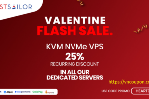 HostSailor Valentine’s Flash Sale! 25% OFF KVM NVMe VPS