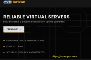 WebHorizon – New Japan KVM VPS – AMD EPYC NVMe – 10G Ports – Preorder
