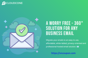 CloudCone  – Personal Hosted Email Solution Promo from $10/Year