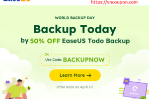 World Backup Day: 50% OFF EaseUS Todo Backup