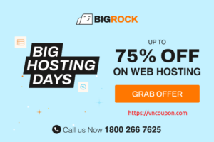 BigRock’s Hosting Days Offer – 75% Off Shared Hosting