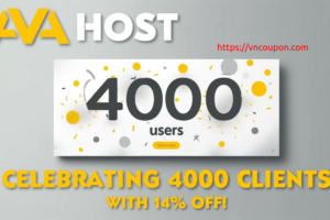 AVAHost – 14% OFF for Celebrating 4000 active clients – VPS & Dedicated Servers Deals