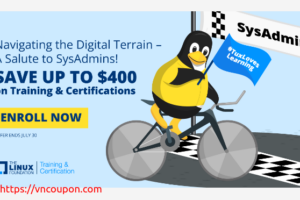 Save up to $400 of Trainings and Certifications at The Linux Foundation
