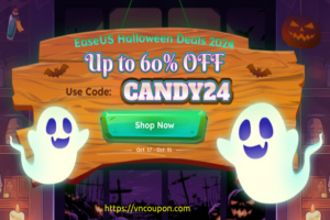 [Halloween Sale 2024] EaseUS – 60% OFF Best Software Deals