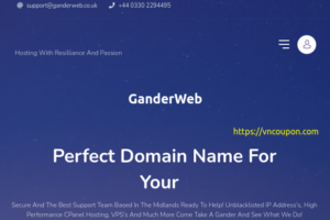 GanderWeb – AMD VPS Hosting Promo from £5.99/m in UK