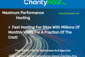 CharityHost.org – 50% OFF on SSD VPS from $3.50/month