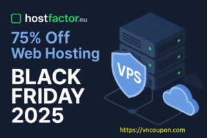 [Black Friday 2025] HostFactor.eu – 75% Off Web Hosting From Only €0.25/Month