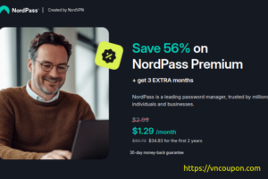 [Black Friday 2024] NordPass – Up to 56% off + 3 months extra