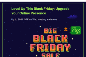 [Black Friday 2024] Big Rock – Up to 80% OFF Hosting & Domains!