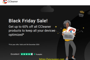 CCleaner: Black Friday & Cyber Monday Sale! 60% Off