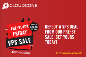 [Pre-Black Friday 2025] CloudCone – Discounted annual VPS deals from $12.99/Year and more!