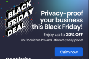 [Black Friday 2024] CookieYes – Up to 40% OFF Yearly Plans