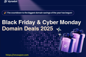 [Black Friday 2025] Dynadot – Save big on domain registrations & Transfers
