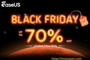 EaseUS Black Friday 2025 Sale – Just Great 70% Deals