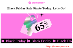 [Black Friday 2025] Elementor – 65% off on all plans.