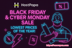 [Black Friday 2025] HostPapa – Up to 89% Off Hosting Deals