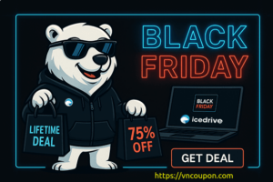 Icedrive Black Friday & Cyber Monday 2025 Deals – 75% Off Lifetime Cloud Storage from $199