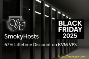 [Black Friday 2025] SmokyHosts – 67% Lifetime Discount on KVM VPS