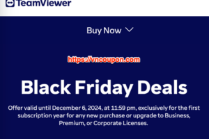 TeamViewer Black Friday 2024 Sale – Save up to 30%