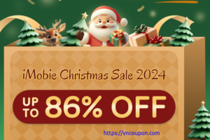 iMobie Xmas – up to 86% off Promotion Plus Buy one, get one free