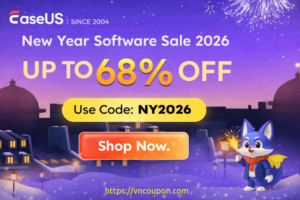 [New Year 2026 Sale] EaseUS – Up to 68% off software deals