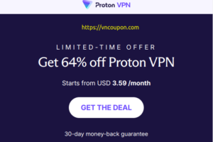 Proton VPN: Best VPN Service with Up to 64% Off!