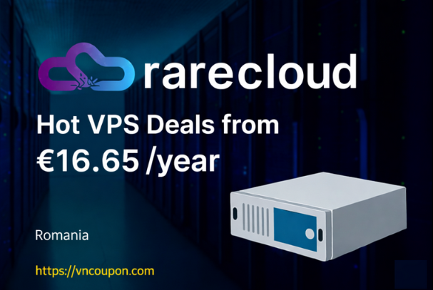 [Flash Sale] Rare Cloud – Hot VPS Deals from €16.65/year – 20% OFF All Dedicated Servers!