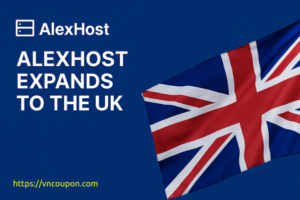 AlexHost Expands to England – 15% Off VPS Hosting