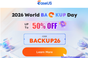 World Backup Day 2026: 50% Off EaseUS Backup Solutions