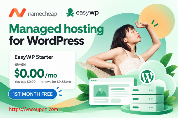 EasyWP Flash Sale: Up to 65% Off Managed WordPress Hosting